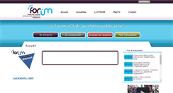 Desktop Screenshot of forumgv.com